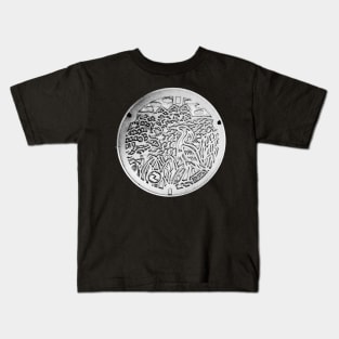 Japanese Manhole Kids T-Shirt